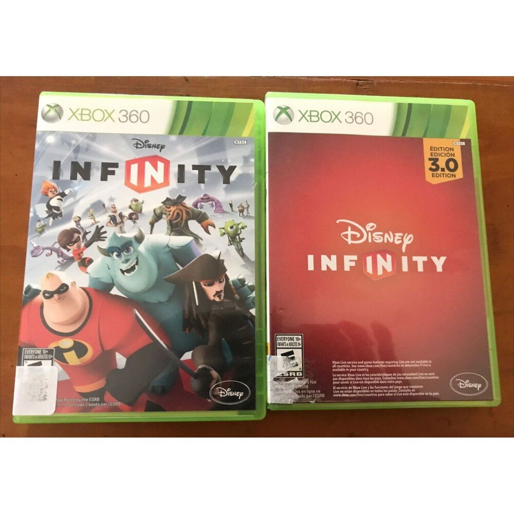 Xbox 360 Game Lot- Disney infinity & disney infinty 3.0 - Tested